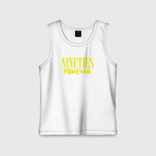 Детская майка Девяностые навсегда / Белый – фото 1
