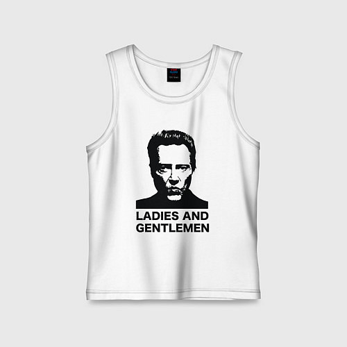 Детская майка Кристофер Уокен / Белый – фото 1