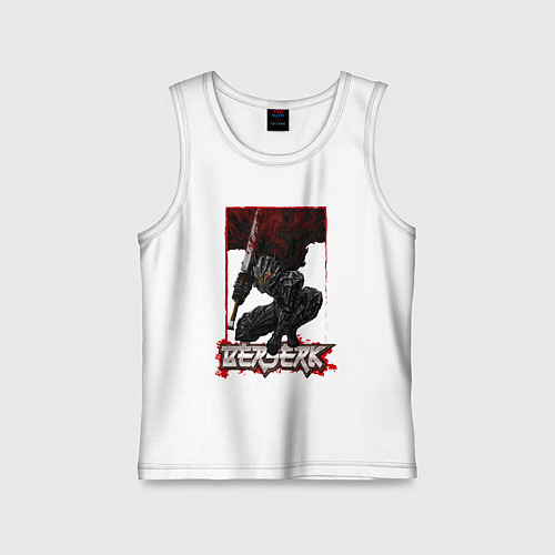 Детская майка Берсерк Гатс меч / Белый – фото 1