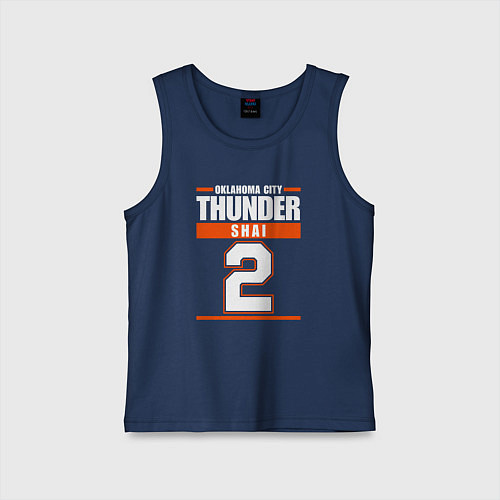 Детская майка Shai - Oklahoma Thunder / Тёмно-синий – фото 1
