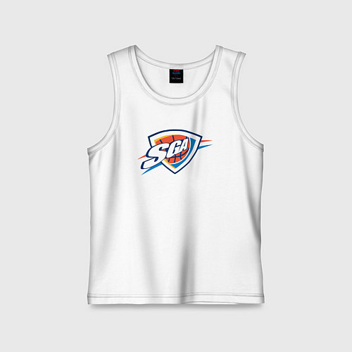 Детская майка SGA Oklahoma / Белый – фото 1