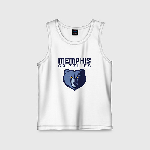 Детская майка Мемфис Гриззлис - НБА / Белый – фото 1