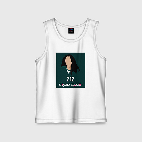 Детская майка Squid game 212 / Белый – фото 1
