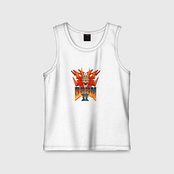 Детская майка Doom2 logo