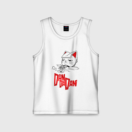 Детская майка Dandadan - chill / Белый – фото 1