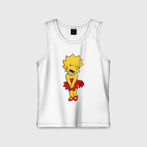 Детская майка Simpsons - Lisa Monroe / Белый – фото 1