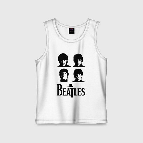 Детская майка Beatles исполнители / Белый – фото 1