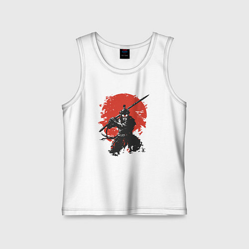 Детская майка Samurai style / Белый – фото 1