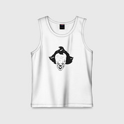 Детская майка Лицо Пеннивайза