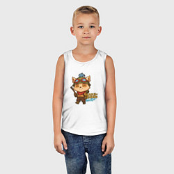 Майка детская хлопок Тимо Лига Легенд, цвет: белый — фото 2