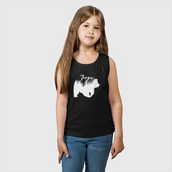 Майка детская хлопок Bear papa, цвет: черный — фото 2