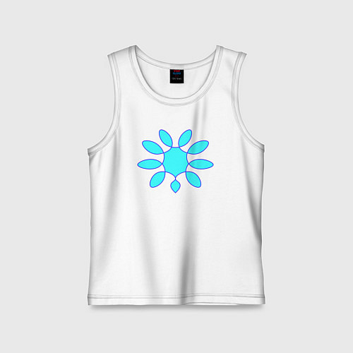 Детская майка Графическое ожерелье / Белый – фото 1