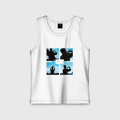 Детская майка Depeche Mode world in my eyes / Белый – фото 1