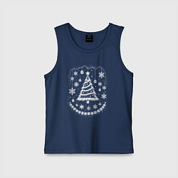 Детская майка Зимняя новогодняя сказка