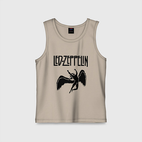 Детская майка Led Zeppelin / Миндальный – фото 1