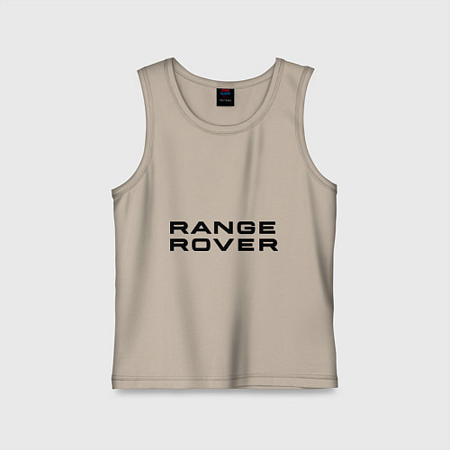 Детская майка Range Rover / Миндальный – фото 1