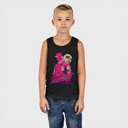 Майка детская хлопок Hooking Over People?, цвет: черный — фото 2