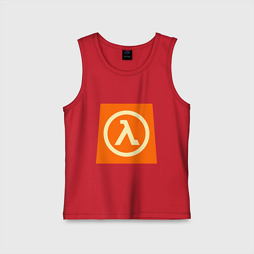 Детская майка Half-Life / Красный – фото 1