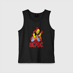 Детская майка AC/DC Homer