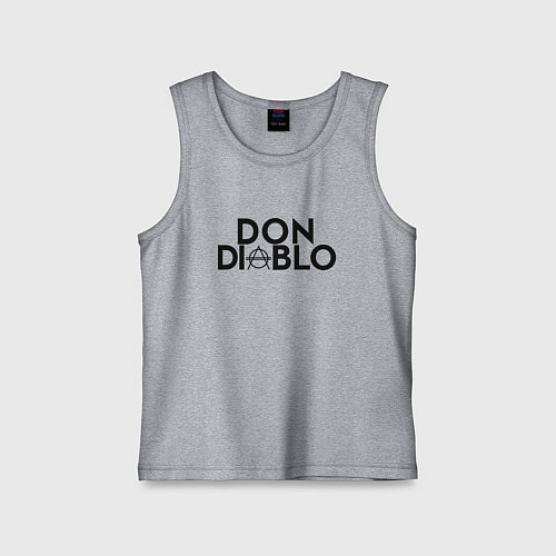 Детская майка Don Diablo / Меланж – фото 1