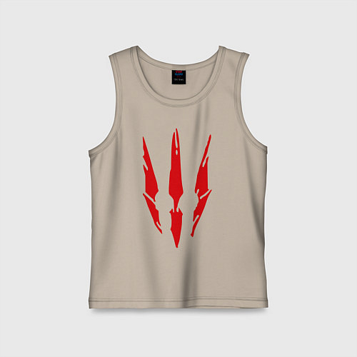 Детская майка Ведьмак 3 / Миндальный – фото 1