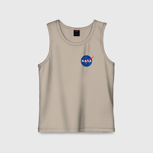 Детская майка NASA / Миндальный – фото 1