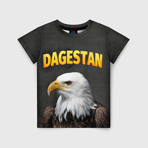 Детская футболка Dagestan Eagle / 3D-принт – фото 1