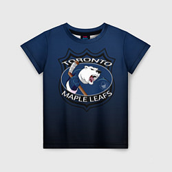 Футболка детская Toronto Maple Leafs, цвет: 3D-принт