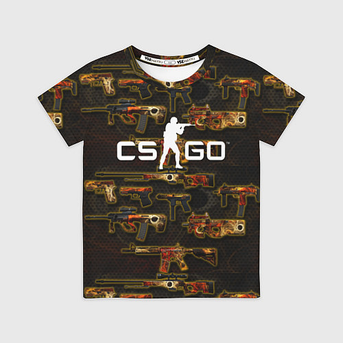 Детская футболка Counter-Strike Global Offensive / 3D-принт – фото 1