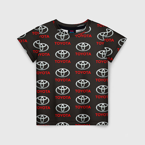 Детская футболка Toyota / 3D-принт – фото 1