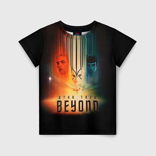 Детская футболка Star Trek: Beyond Space / 3D-принт – фото 1