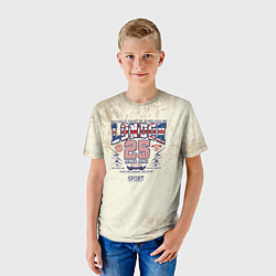 Футболка детская Team t-shirt 21, цвет: 3D-принт — фото 2