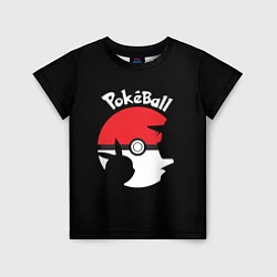 Футболка детская Pokeball, цвет: 3D-принт