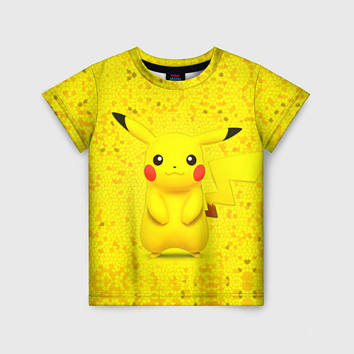 Детская футболка Pikachu / 3D-принт – фото 1