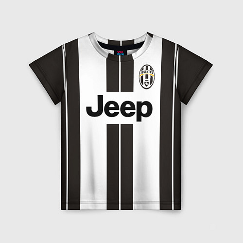 Детская футболка Juventus FC: Jeep / 3D-принт – фото 1