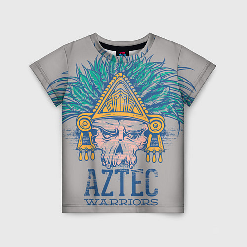 Детская футболка Aztec Warriors / 3D-принт – фото 1