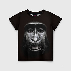 Детская футболка Улыбка обезьяны