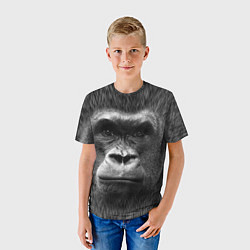 Футболка детская Взгляд, цвет: 3D-принт — фото 2