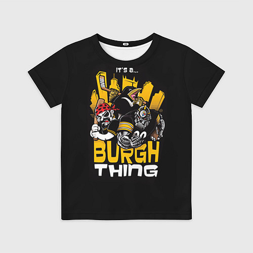 Детская футболка Burgh Thing / 3D-принт – фото 1