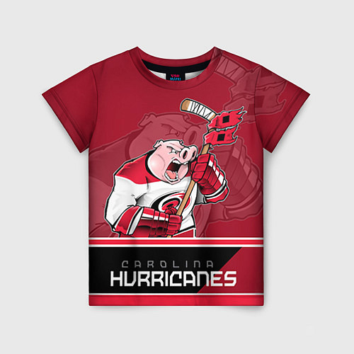 Детская футболка Carolina Hurricanes / 3D-принт – фото 1