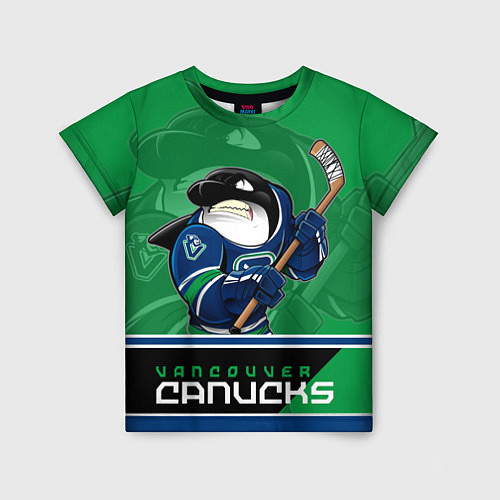 Детская футболка Vancouver Canucks / 3D-принт – фото 1