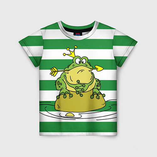 Детская футболка Царевна лягушка / 3D-принт – фото 1