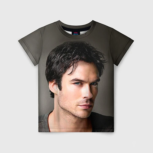 Детская футболка Ian Somerhalder / 3D-принт – фото 1