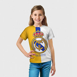 Футболка детская Real Madrid CF, цвет: 3D-принт — фото 2