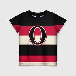 Футболка детская Ottawa Senators O, цвет: 3D-принт