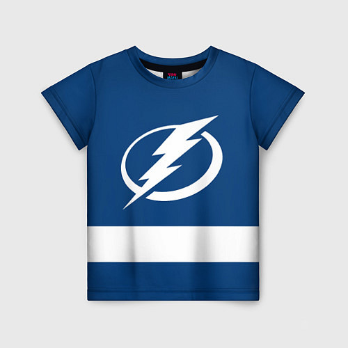 Детская футболка Tampa Bay Lightning / 3D-принт – фото 1