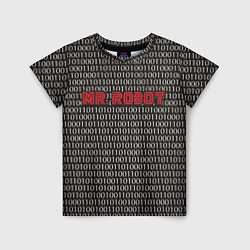 Детская футболка Mr. Robot: Binary code