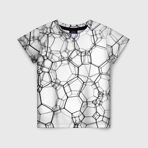 Детская футболка Пузыри / 3D-принт – фото 1