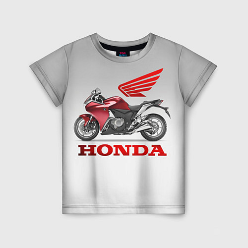 Детская футболка Honda 2 / 3D-принт – фото 1
