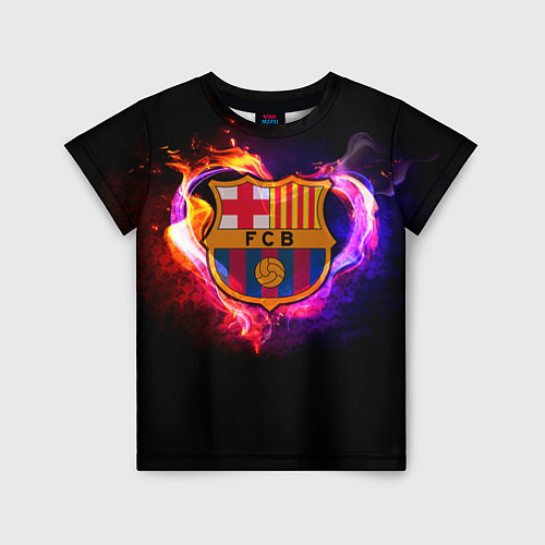 Детская футболка Barcelona7 / 3D-принт – фото 1
